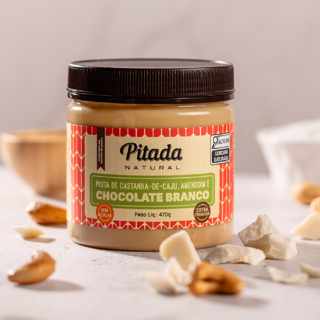 Caju e Chocolate Branco